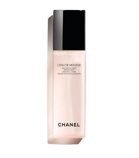 chanel l'eau de demaquillage|Chanel la mousse cleanser.